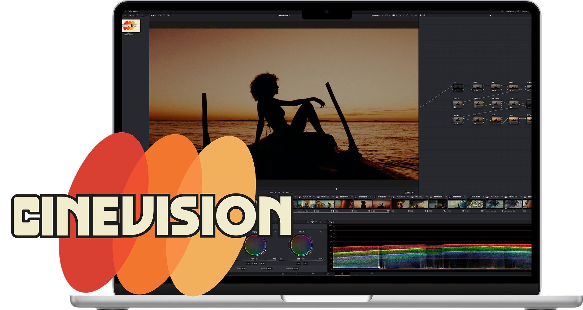 CINEVISION no DaVinci Resolve